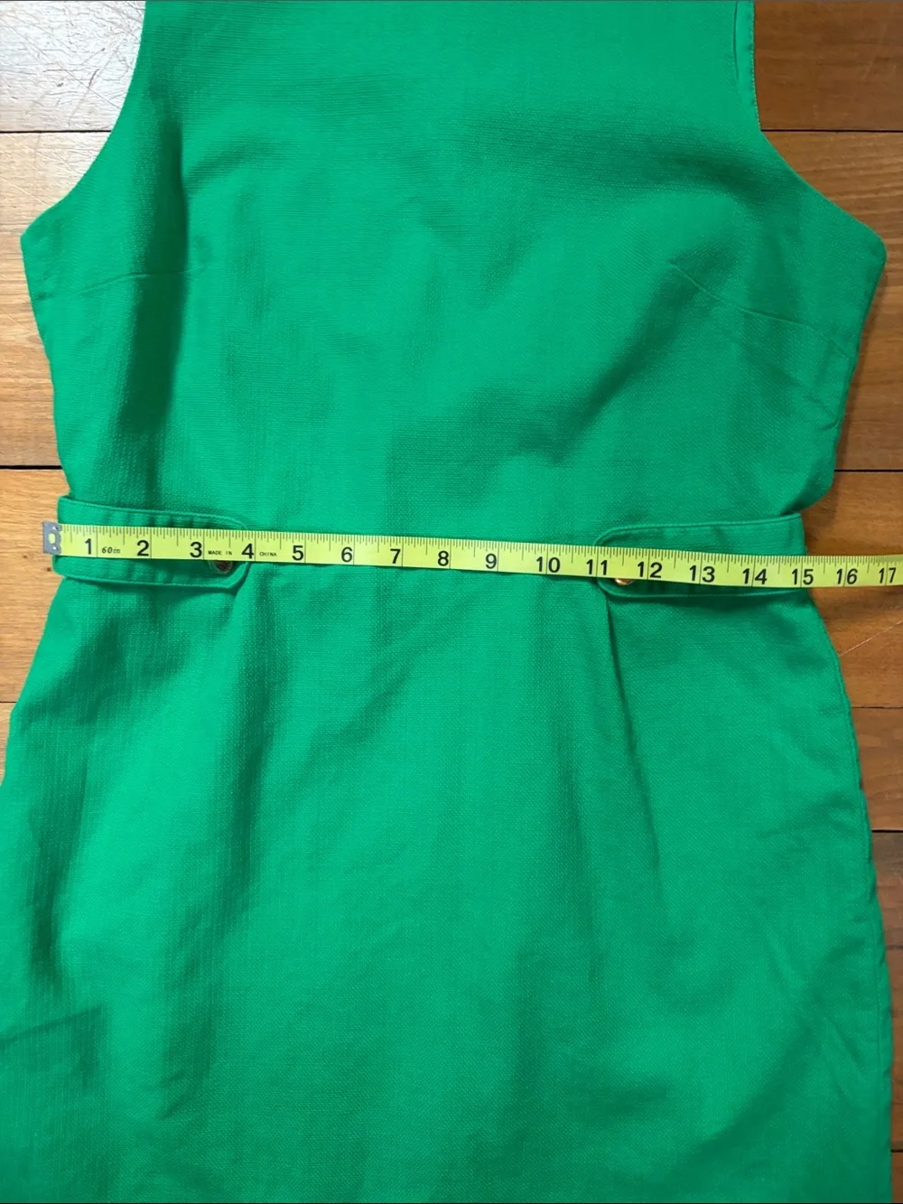 J. Crew Bright Kelly Green Sleeveless Sheath Dress